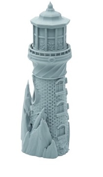 Фонарь - крошечная башня для игры в кости. Маяк Конец Судьбы. Маленькие башни. Башня для игры в кости.