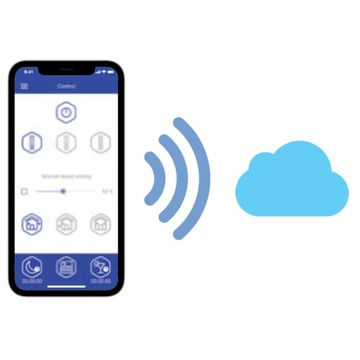 РЕКУПЕРАТОР ТЕПЛА BLAUBERG VENTO EXPERT A50-1 S10 С Wi-Fi