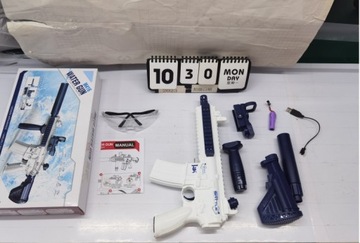 PISTOLET NA WODĘ ELEKTRYCZNY BARDZO MOCNY PISTOLET NA WODĘ Z AKUMULATOREM