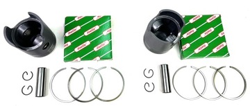 Tłoki 12V CZ 350 472 Jawa 634 360 R6 59,50 kpl Duells anodowany 6 szlif kpl