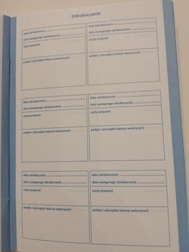 Książeczka zdrowia psa York