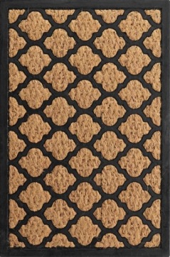 КОКОСОВЫЙ КОВРИК ПЕРЕД ДОМОМ ПОД ОБУВЬЮ И ДВЕРЬЮ, РЕЗИНА