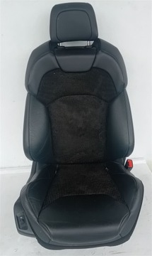FOTEL PRAWY PRZÓD ELEKTRYCZNY GRZANY PÓŁSKÓRA CITROEN C5 III X7 EU STAN BDB