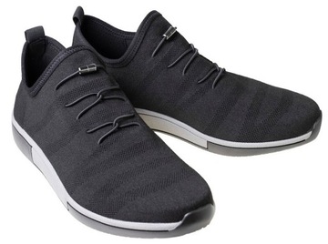 LEiKO FIORD BUTY SPORTOWE CZARNE SLIP ON MĘSKIE 41