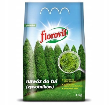 NAWÓZ DO TUI ŻYWOTNIKÓW FLOROVIT 1 kg na 25 roślin