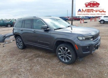 Jeep Grand Cherokee IV 2022 Jeep Grand Cherokee Overland 2022 3.6l 3.6 Benzyna 293KM