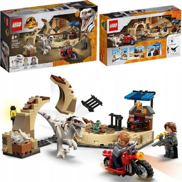 LEGO JURASSIC WORLD 76945 ATROCIRAPTOR: POŚCIG PREZENT