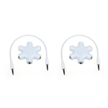 1/2/3/5 3.5mm Audio Splitter Zestaw słuchawkowy