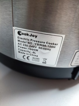 CookJoy YBW60-100H 1000 Вт 6л электрическая скороварка