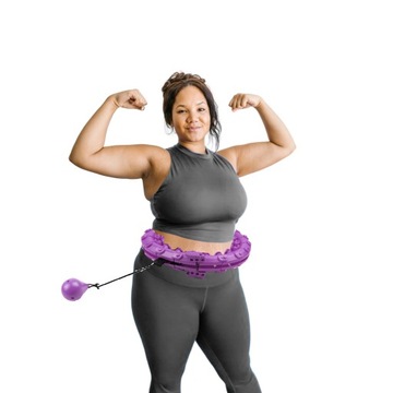 Hula Hop Slimming XL с окантовкой PLUS SIZE PRO, талия 115 см + БЕСПЛАТНО