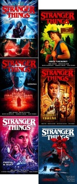 STRANGER THINGS x6 pakiet SZÓSTKA KAMCZATKA OBÓZ