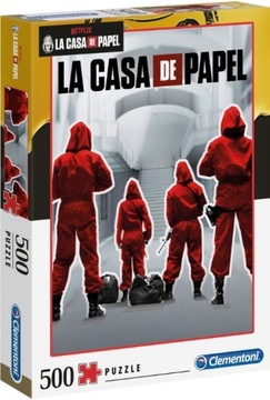 PUZZLE DOM Z PAPIERU LA CASA DE PAPEL 500 EL
