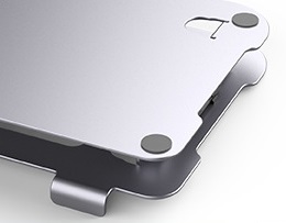 Подставка для ноутбука для планшета, металлическая, регулируемая, складная, портативная