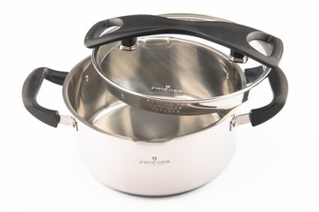 ZWIEGER GABRO Кастрюля с ситечком 24 см