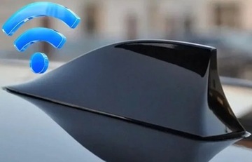ФМ антенна акула плавник с черным Audi BMW Ford Opel VW Усилитель сиденья