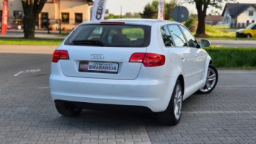 Audi A3 8P Hatchback 3d 1.8 TFSI 160KM 2011 Audi A3 Sportback 1.8T 160ps Quattro Sline 184tys km nowy rozrząd Serwis!, zdjęcie 3