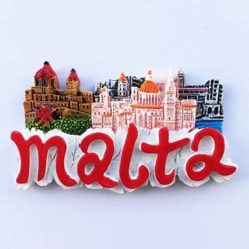Malta Travelling Fridge Stickers Creative Tourist Souvenirs Home Decor