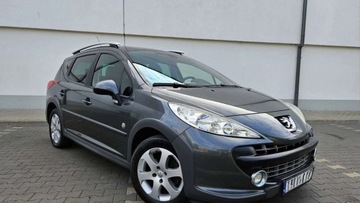 Peugeot 207 SW 1.6 VTi 120KM 2008 Peugeot 207 1.6BLPG 120Ps Polskora Panorama Klimatronik Parktronik ZADBANY, zdjęcie 14