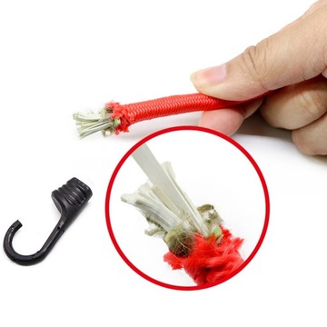 Велосипедный банджи-шнур, эластичный ремень, переносной красный багажник 100 см.