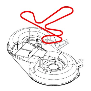 Pasek noży Husqvarna TC138, TC138M, TC139T, TC238T