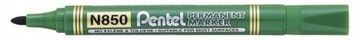MARKER PERMANENTNY PENTEL N850 ZIELONY OKRĄGŁA K.