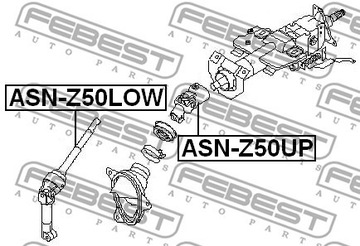 HŘÍDEL HNACÍ SPODNÍ NISSAN MURANO Z50 2002-2007 CA