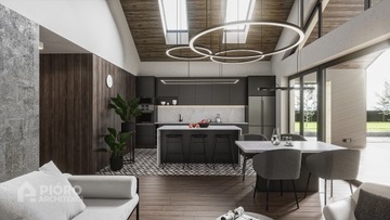 Проект дома Pióro Architekci-19 Базовая версия