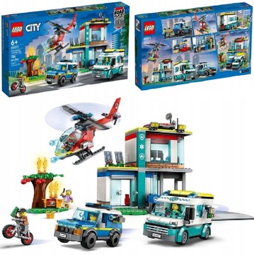 LEGO CITY 60371 PARKING DLA POJAZDÓW UPRZYWILEJOWANYCH
