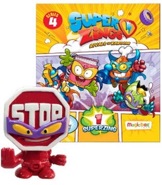 SUPER ZINGS THINGS ФИГУРА СЮРПРИЗ СУМКА СЕРИЯ 4 ОРИГИНАЛ