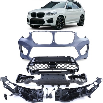 ZDERZAK PRZEDNI BMW X3 G01 X4 G02 F98 M-PAKIET F97