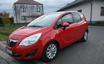 Opel Meriva II Mikrovan 1.4 Twinport ECOTEC 100KM 2012 Opel Meriva 1.4B 77 Tys Km Oryginal Lakier Panorama Dach Sprowadzony, zdjęcie 3