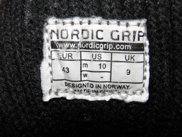 ТРЕККИНГОВЫЕ ОБУВИ NORDIC GRIP С ШИПАМИ R 43