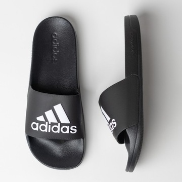 Klapki męskie sportowe ADIDAS GZ3779 ADILETTE SHOWER czarne klasyczne 43