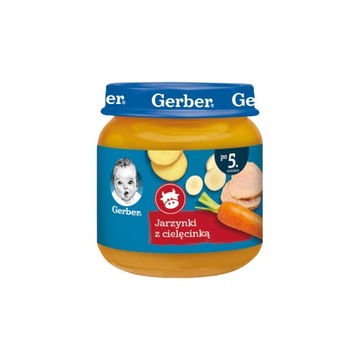 GERBER JARZYNKI Z CIELĘCINKĄ 125 G