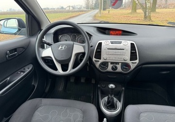 Hyundai i20 I Hatchback 5d 1.2 DOHC 78KM 2009 Hyundai i20 1.2 Benzyna 78KM, zdjęcie 10