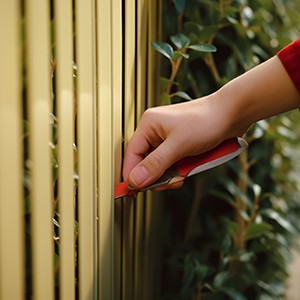 Dwustronna mata balkonowa PVC osłona na taras/balkon/ogród 300x90 cm BRĄZ