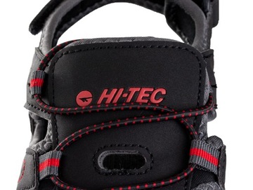 Sandały męskie Hi-Tec Tiore Black/Dark Grey/Red