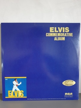 Elvis Presley - Commemorative Album. 2x Golden LP