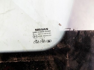 NISSAN NAVARA D40 III SKLO (OKNO) PŘEDNÍ ČELNÍ