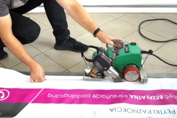 Светоотражающий рекламный баннер 1м2, прочная пломба