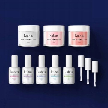 Титановый маникюрный набор KABOS Magic Dip System Rose Set