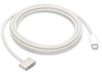 Kabel Przewód Apple USB-C MagSafe 3 Księżycowa Poświata Oryginał