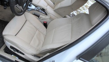 FOTEL PRZÓD LEWY BMW E60 E61 EUROPA KOMFORT CREAM