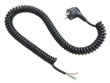 SPIRALNY PRZEWÓD DO ELEKTRONARZĘDZI 3x1mm 3 metry