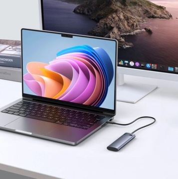 BASEUS kieszeń na dysk ssd M.2 NVMe / M.2 SATA 10 Gb/s obudowa ssd USB-C
