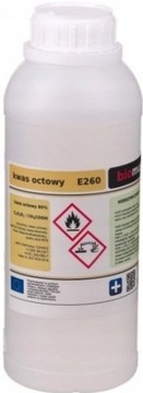 Kwas octowy 80% - 1L