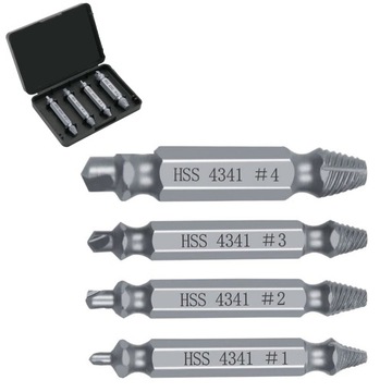 НАБОР БИТ ДЛЯ СНЯТИЯ СЛОМАННЫХ ВИНТОВ