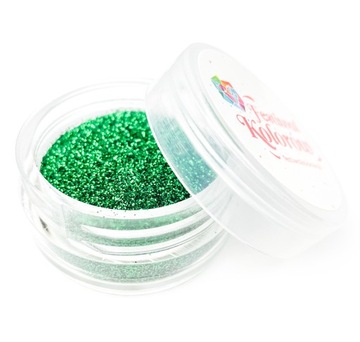 Kolory Holi BROKAT proszek zielony 10g