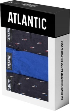 ATLANTIC SZORTY MĘSKIE BOKSERKI 3MH025 3PAK XXL