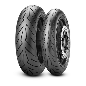 Pirelli Diablo Rosso SC 100/90-12 64P TL Переднее усиление